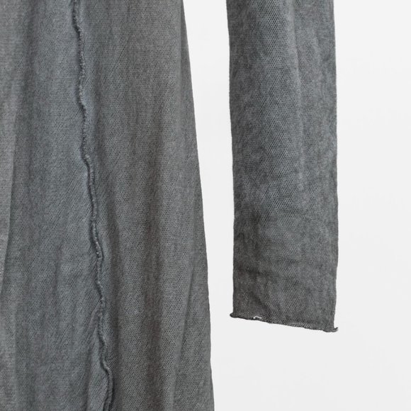 Rundholz Black Label Light Blue Mesh Distressed Cardigan - Picture 6 of 12